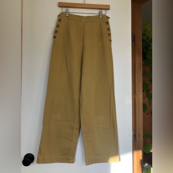 Ilana Kohn Lindy pants in Ochre - Picture 3 of 8